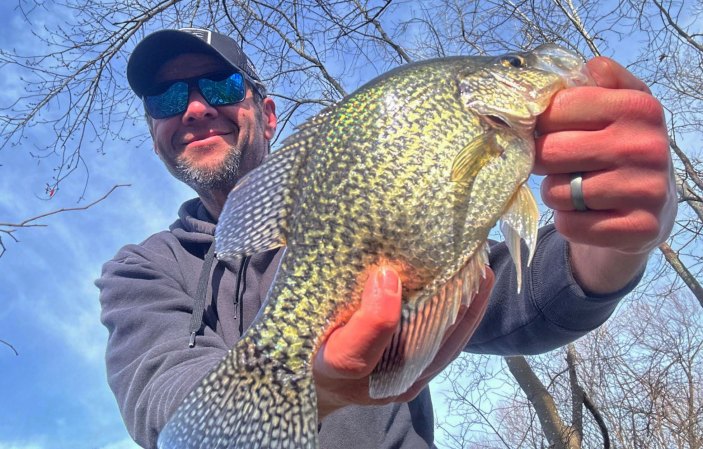 Catch Spring Crappies from Shore