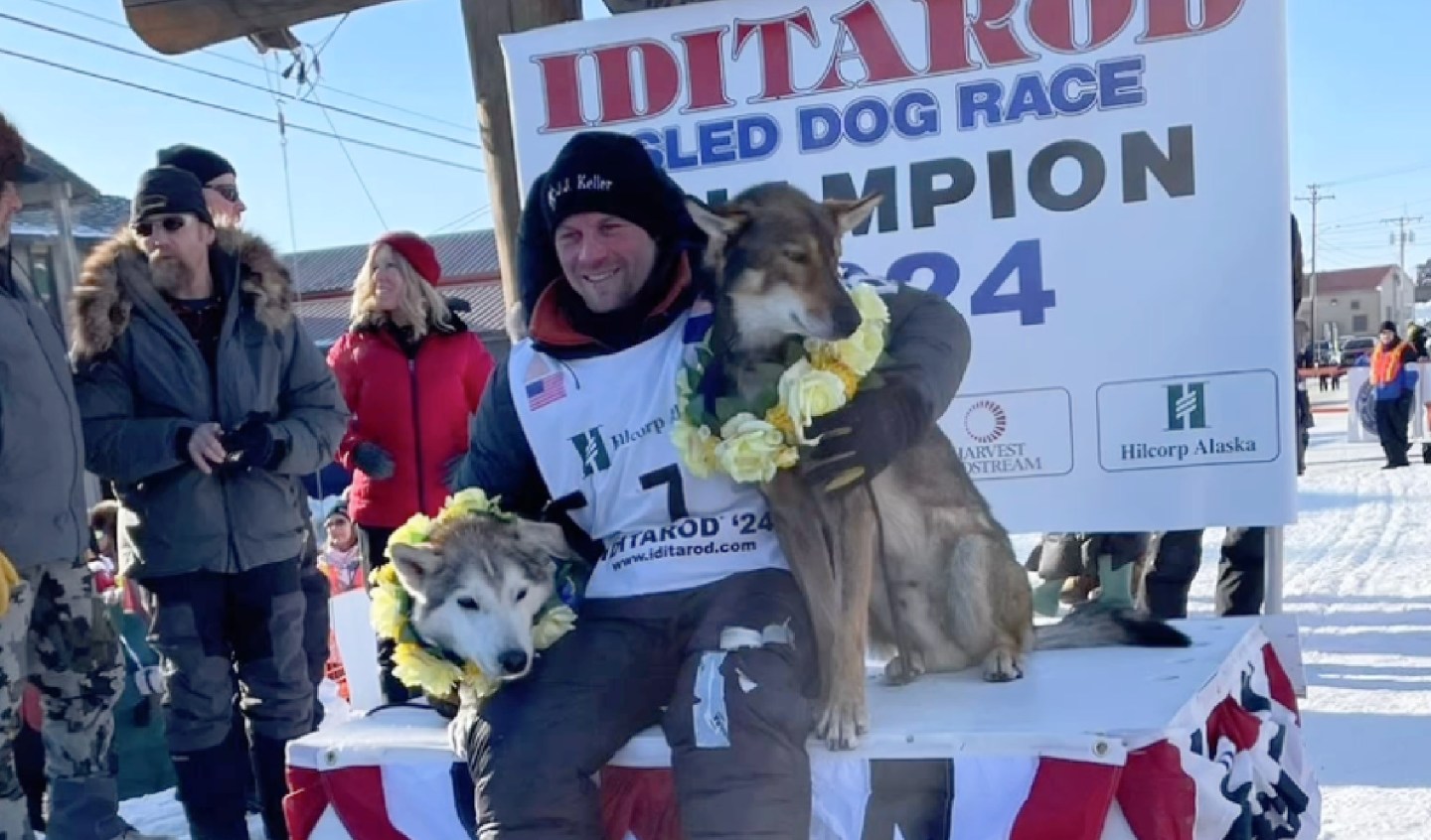 Seavey Wins Iditarod, Sets Record Despite Time Penalty After Moose Attack