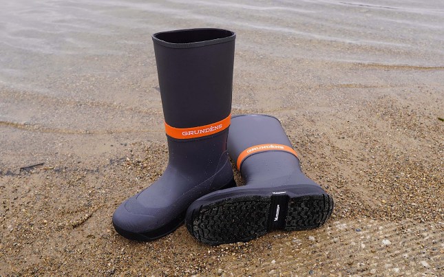 Rubber fishing boots from Grundens