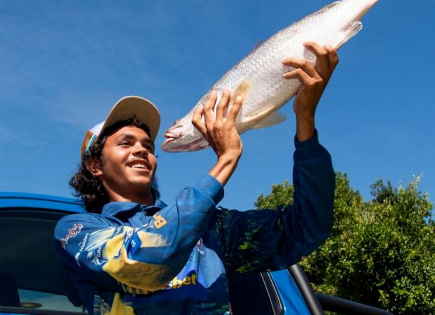 ‘We Were Freaking Out.’ Teen Catches $1 Million Fish from His Local River in Australia