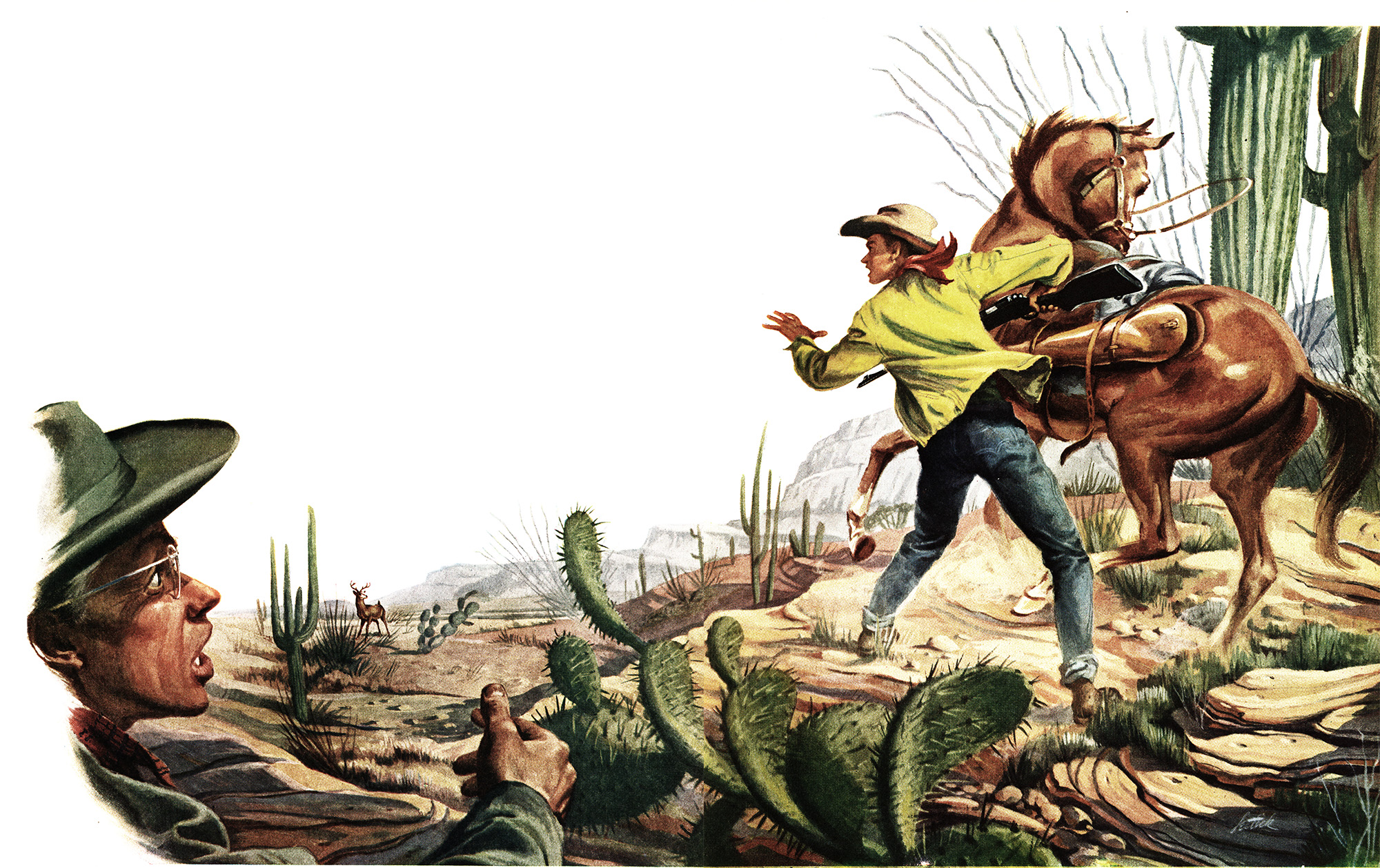 Jack O'Connor in Old Mexico: His Luckiest Day of Deer Hunting Ever |  Outdoor Life, image size:2000x1258