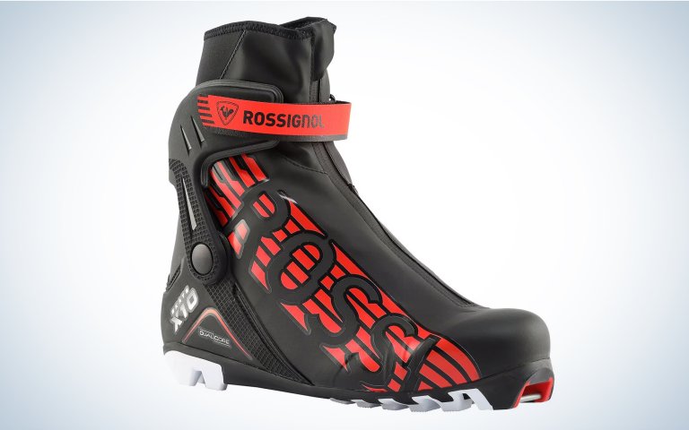 The Rossignol X10 is the best skate ski boot.