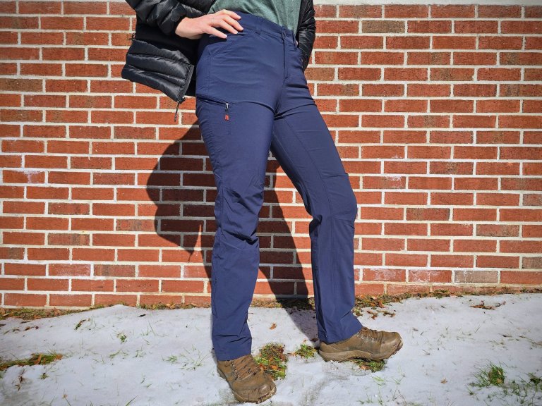 A close-up of the Orvis Jackson Quick-Dry Convertible Hiking Pants