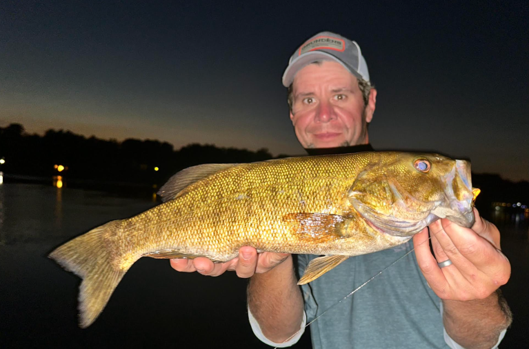 night time smallmouth
