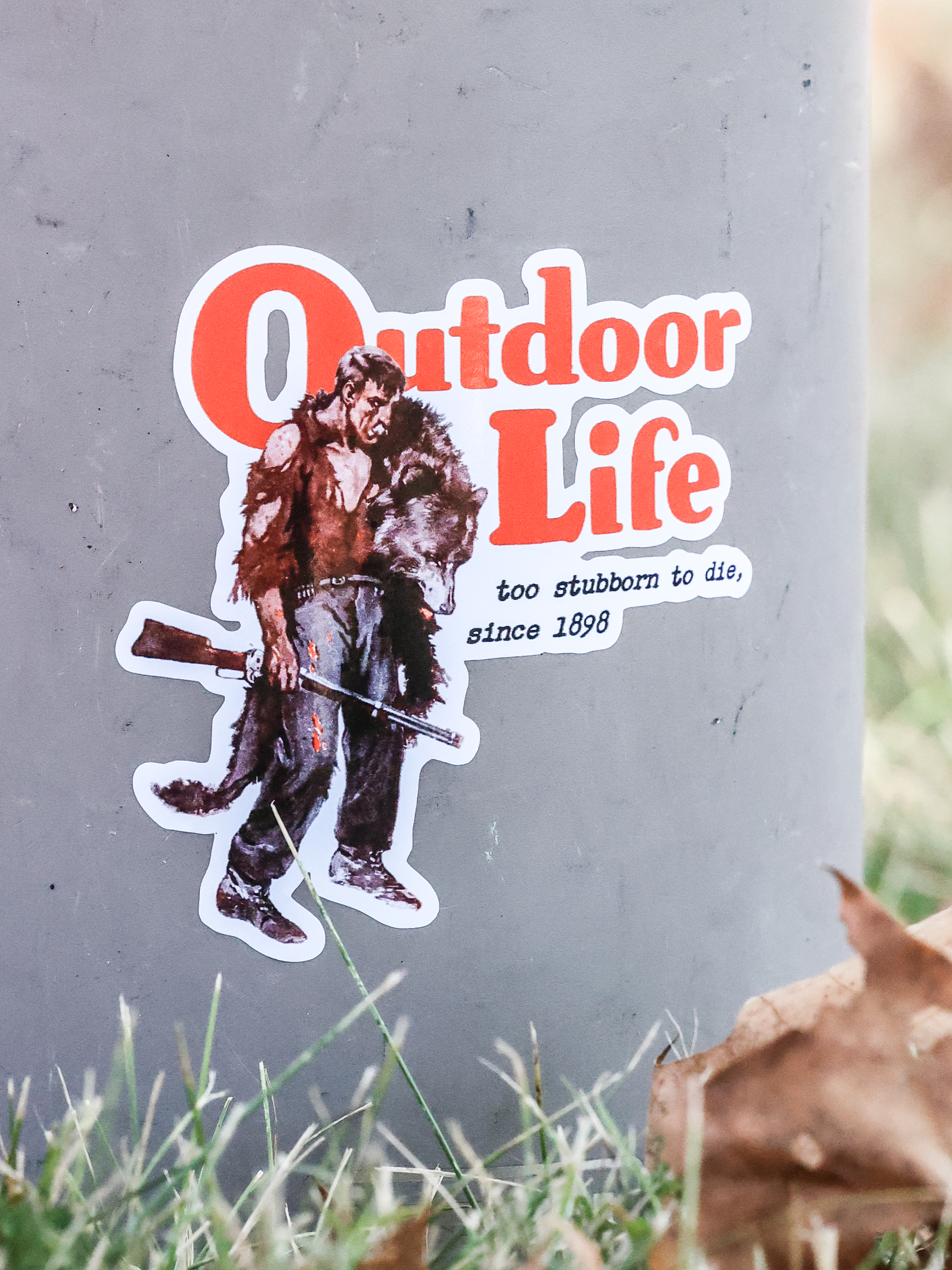 A vintage OL sticker