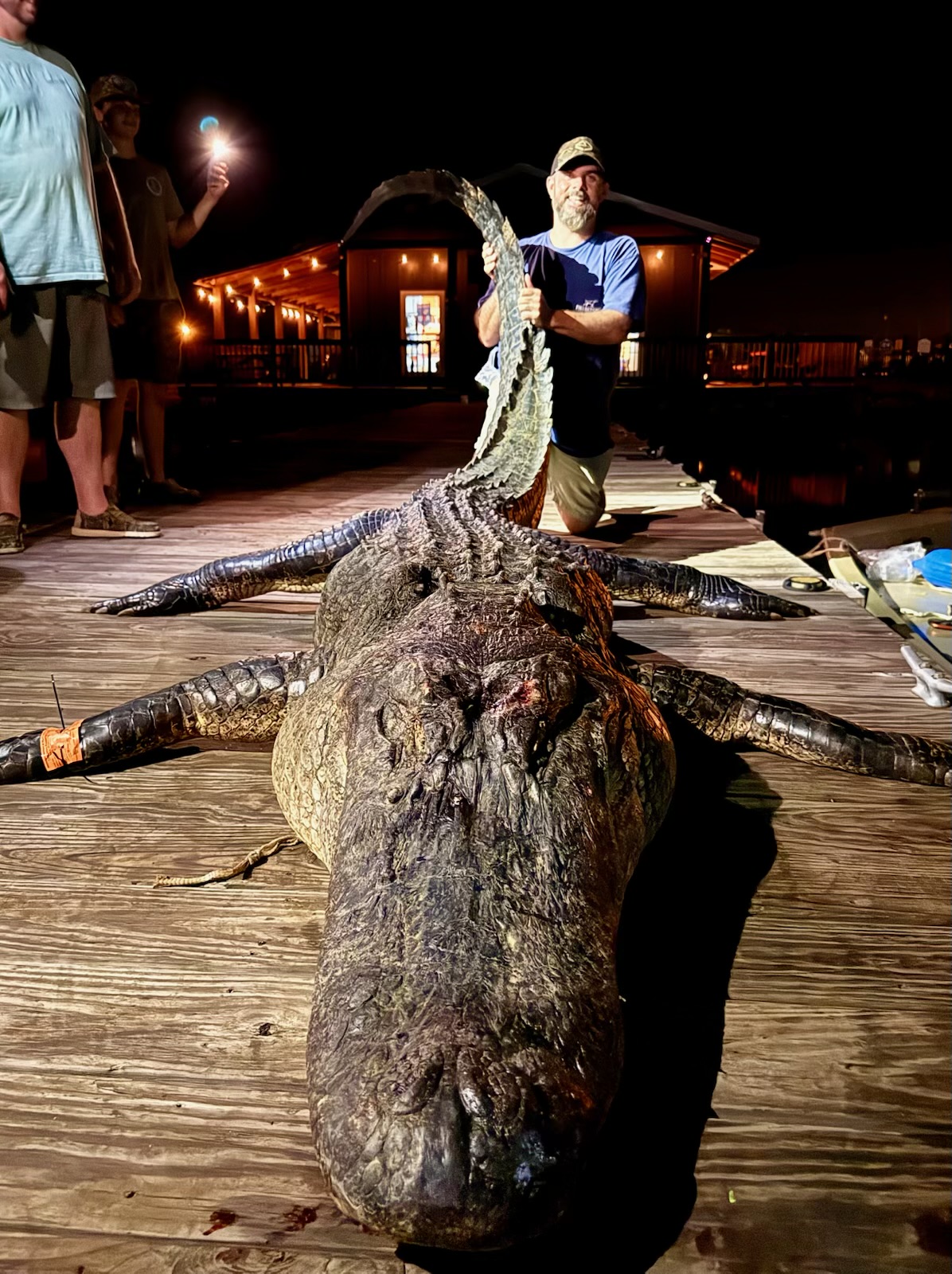 Hunters Tag 'Dragon-Size' Alligator in Mississippi's Ross Barnett
