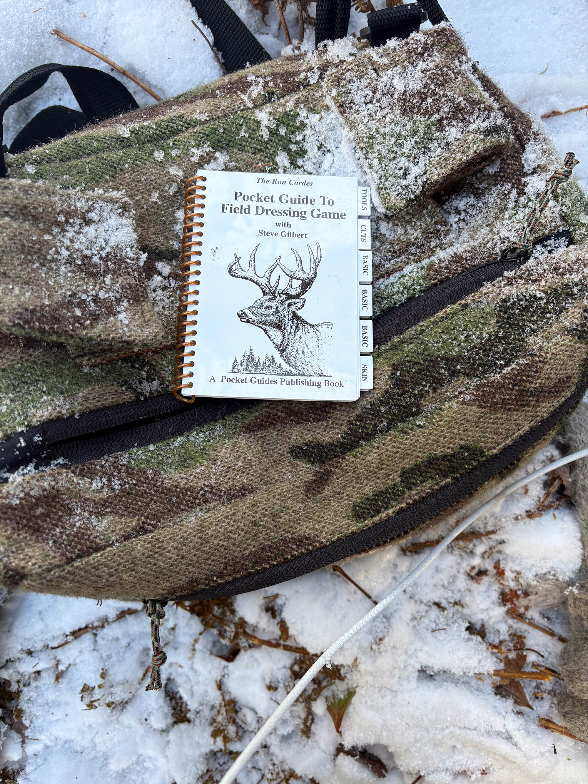 A field guide for dressing a deer.