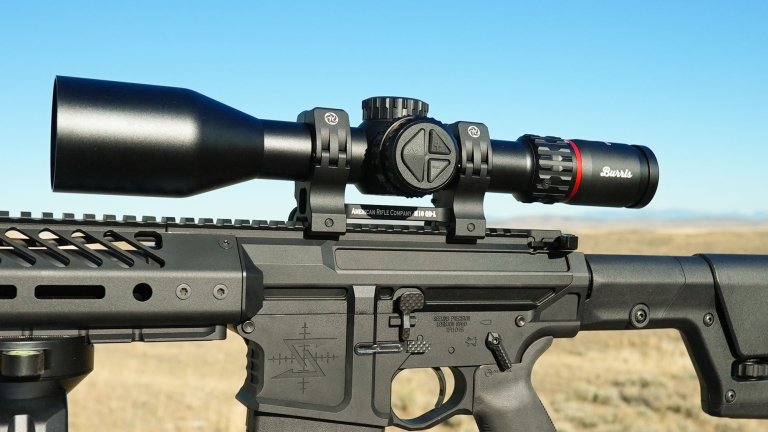 The Eliminator 6, with its integrated laser rangefinder, is one of the most innovative precision rifle scope on the market