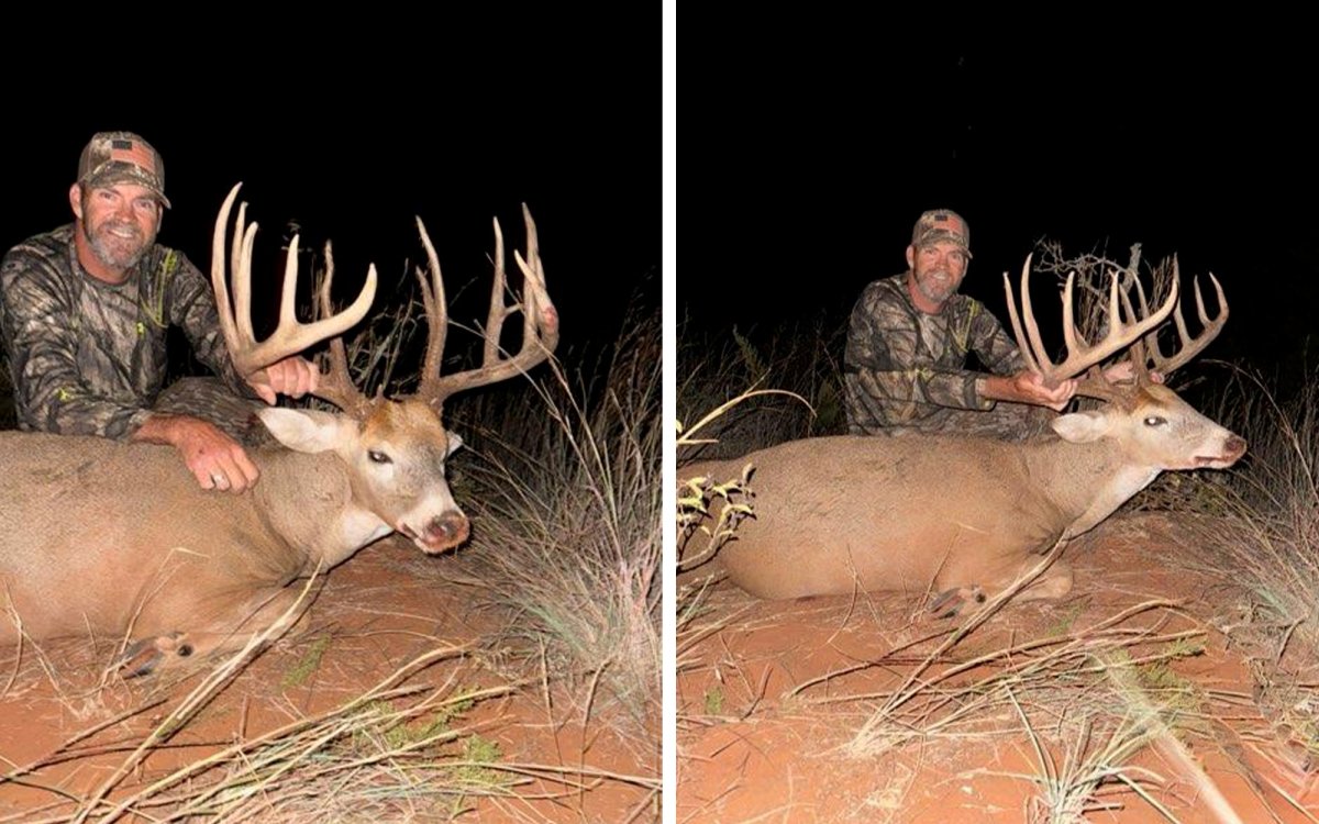 Oklahoma Hunter Tags His Biggest Buck Yet — from the Ground
