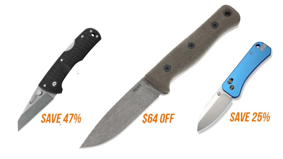 Today’s Best Deals on EDC, Bushcraft, and Hunting Knives