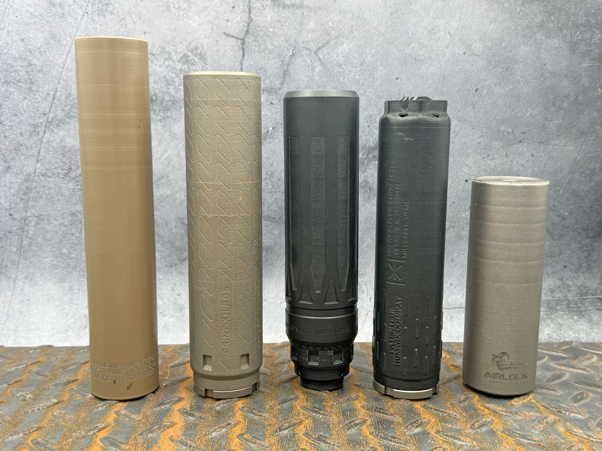 printed titanium suppressors