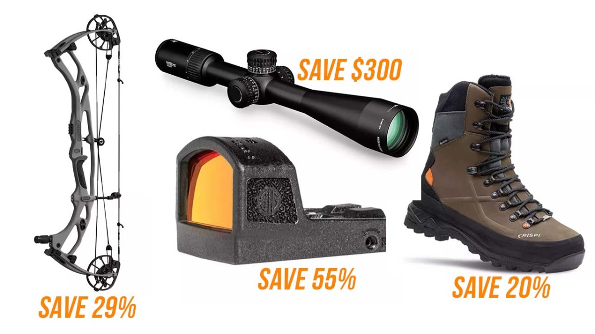 Cyber Week Deals at Scheels: Optics, Boots, Bows, and More