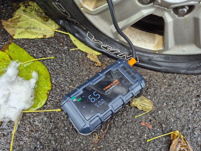 trekure portable tire inflator