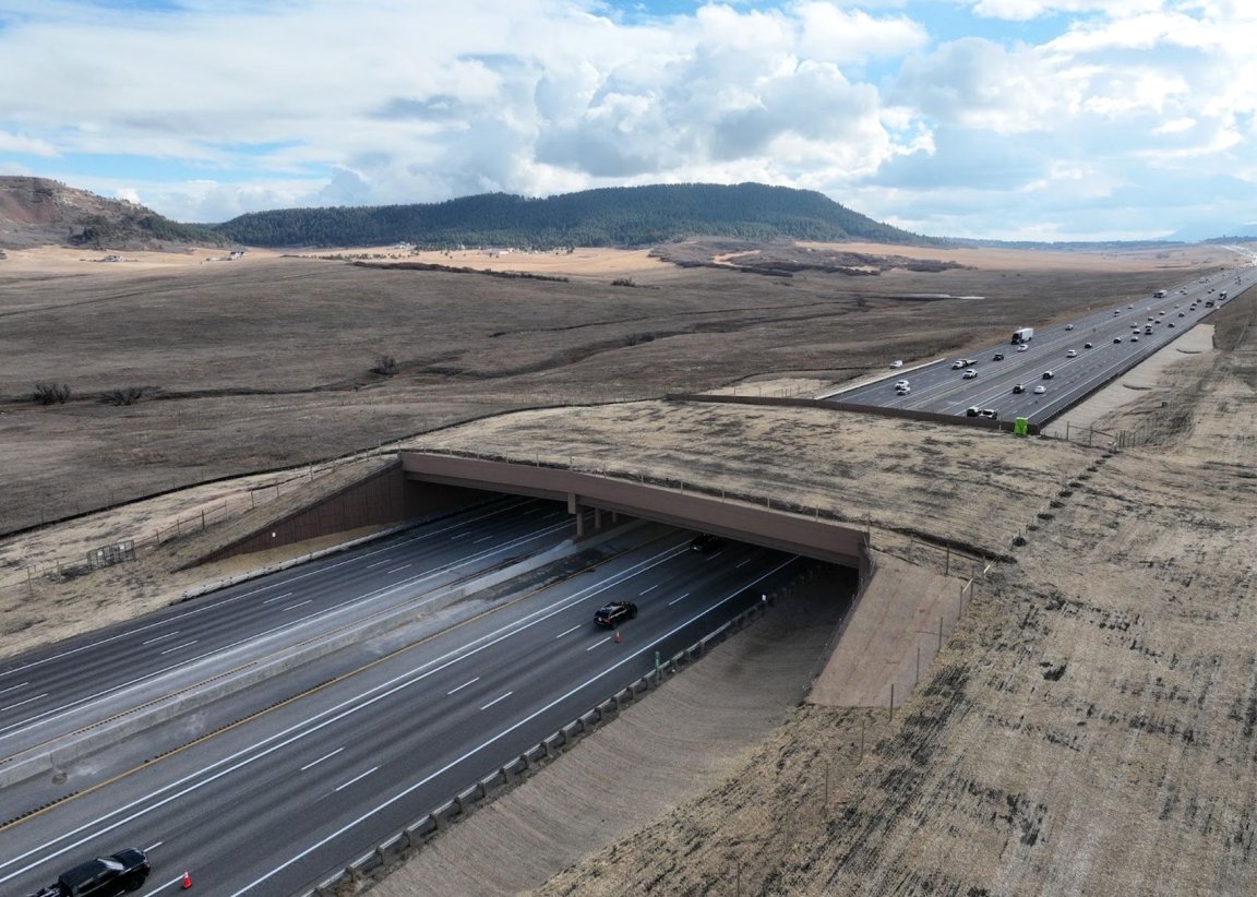 The Greenland wildlife crossing in Colorado.