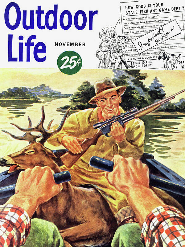 An old outdoor life cover