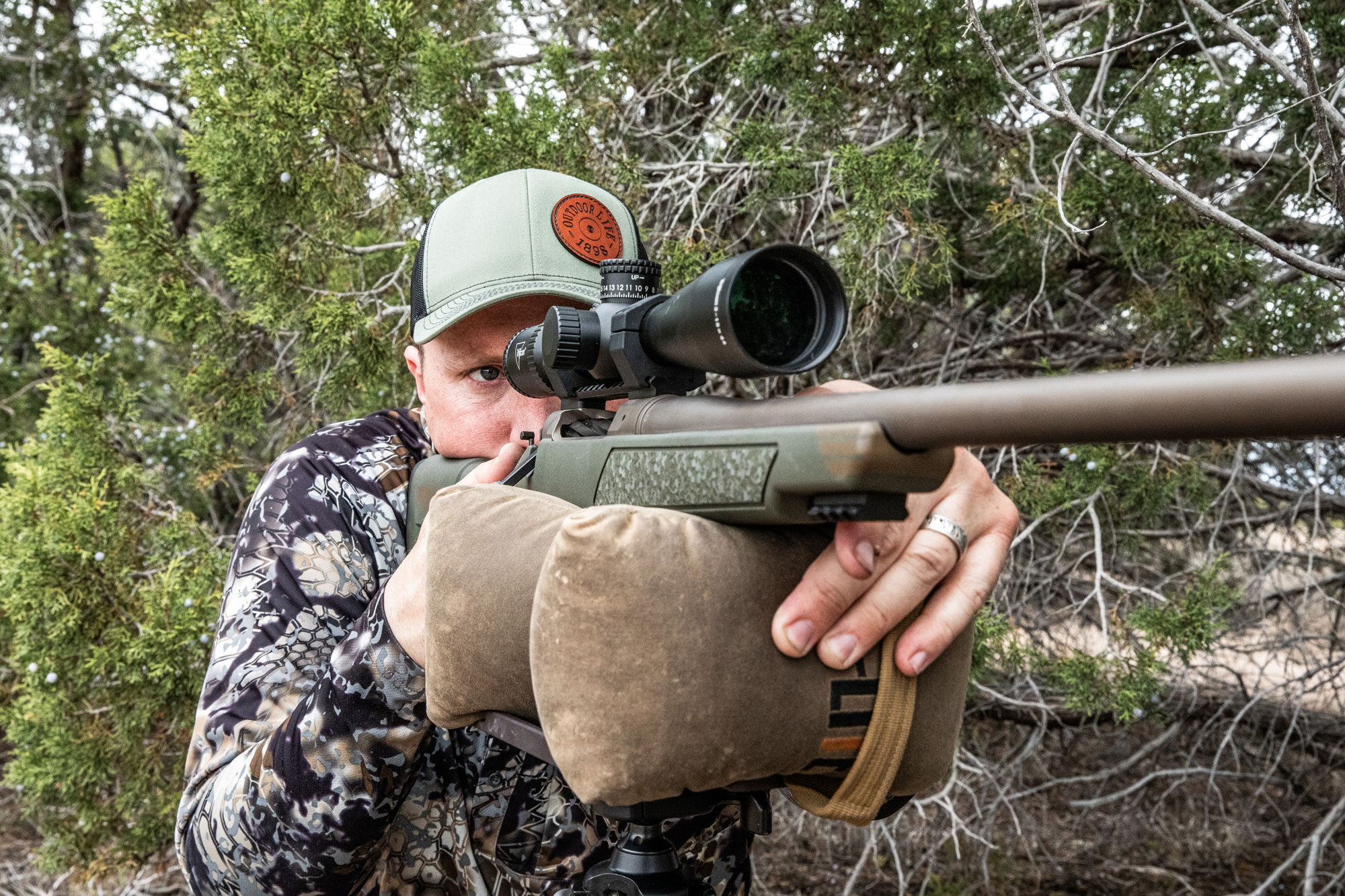 freel uses shooting bag with Christensen Evoke