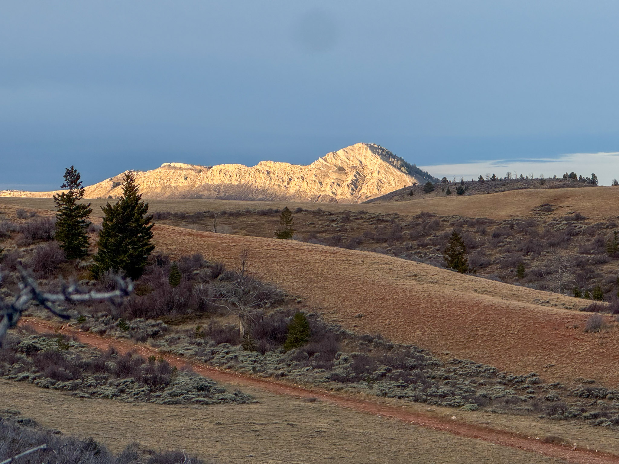 Elk Mountain in Wyoming is only accessible via corner crossing.