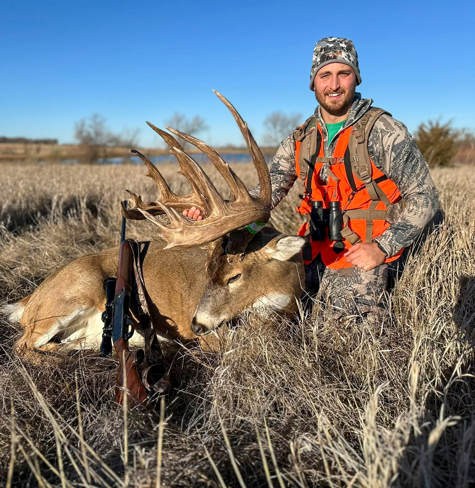 A big buck killed on public ground in South Dakota