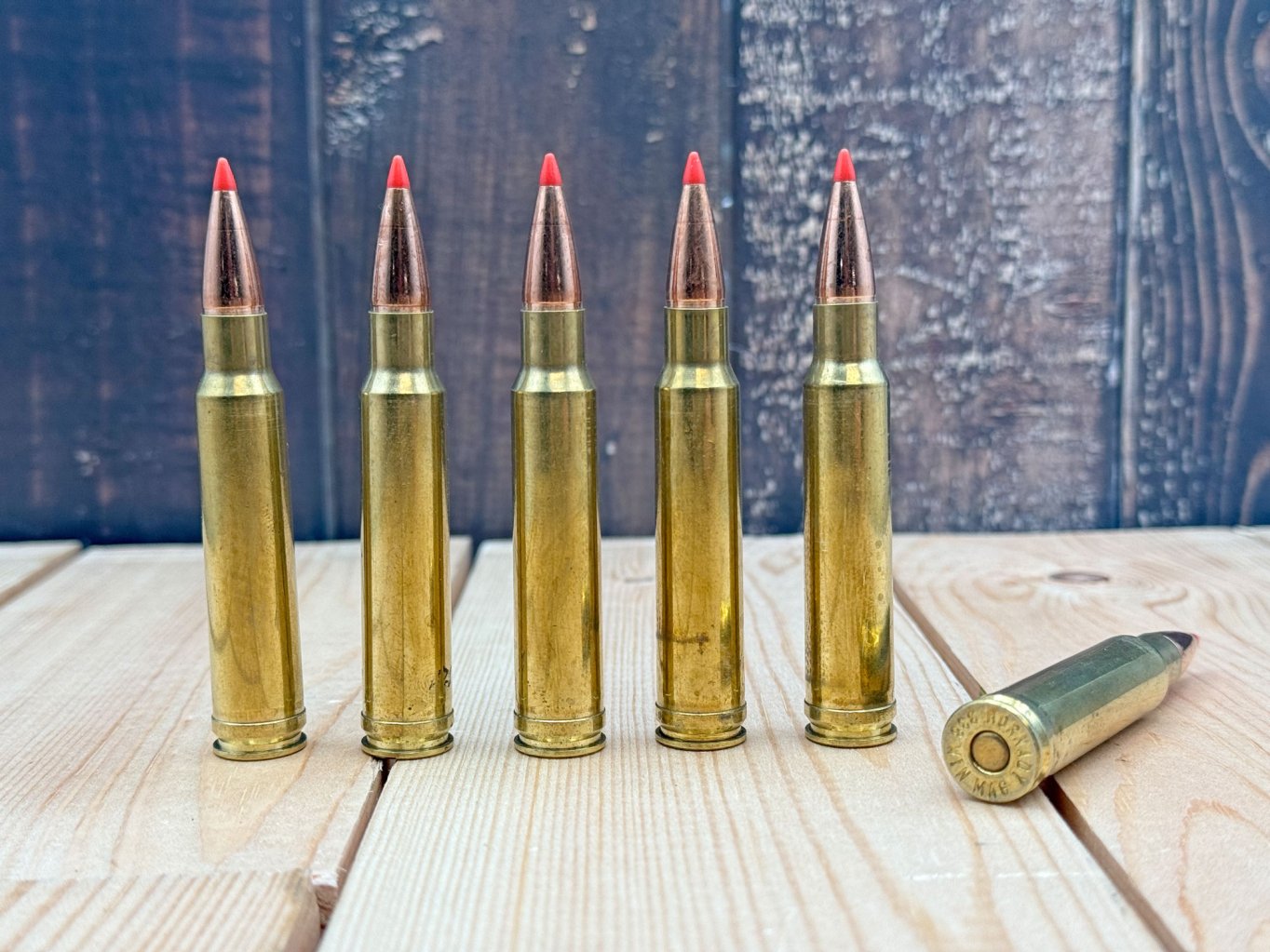 .338 Winchester Magnum cartridges