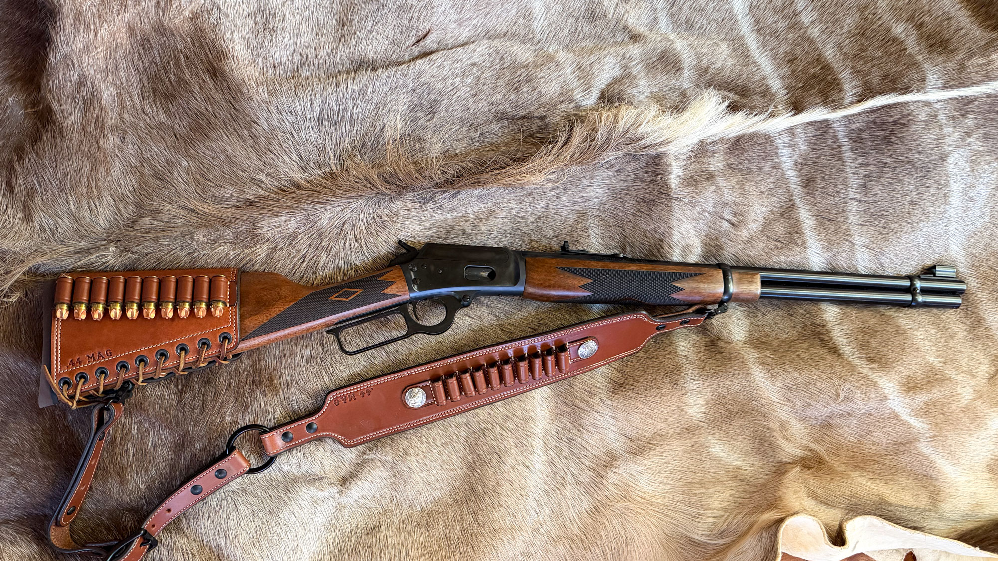 lever action rifle