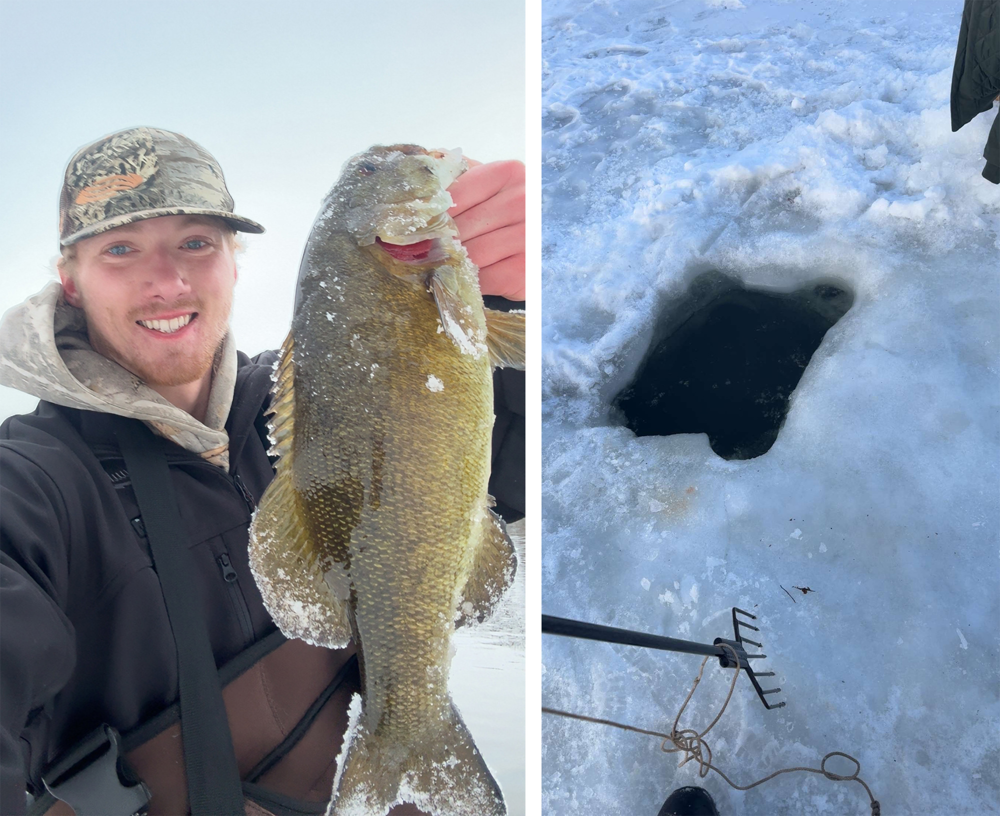 It's a Miracle.' College Student Rescues Older Ice Fisherman Who