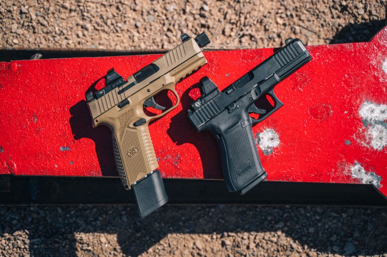 10mm pistols FN 510 Glock G20