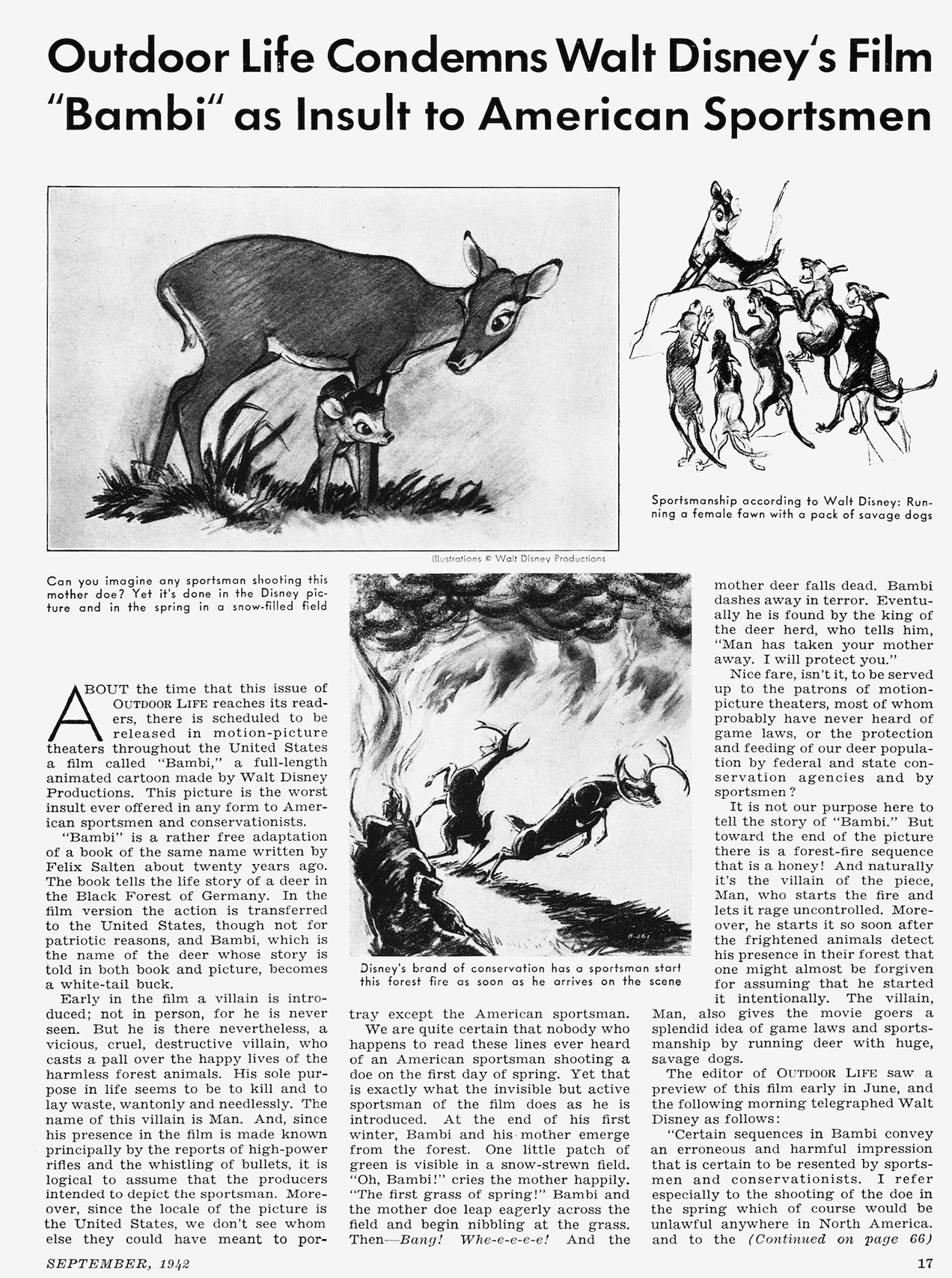 A page from the 1942 issue of OL
