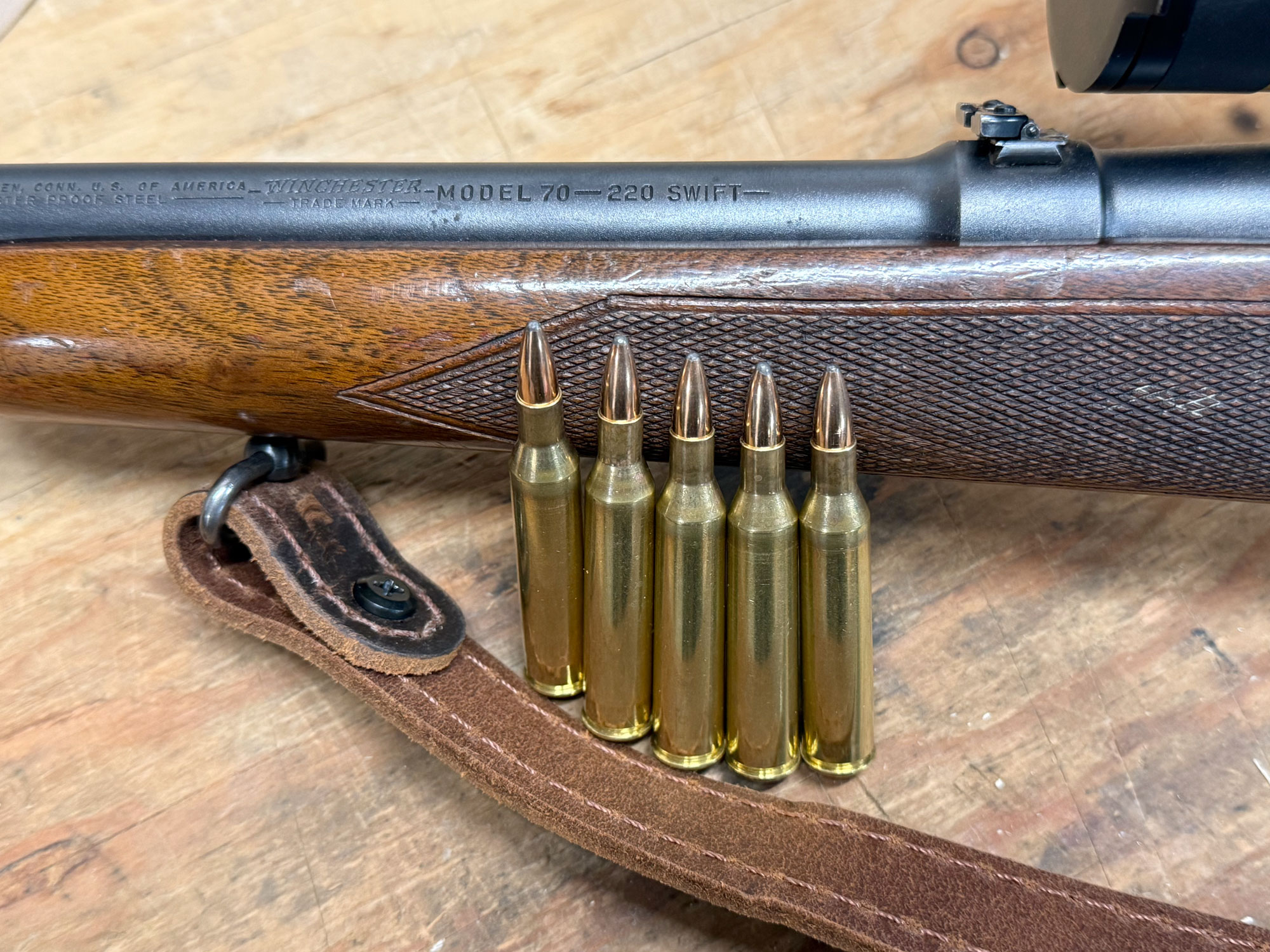 Winchester model 70 220 swift