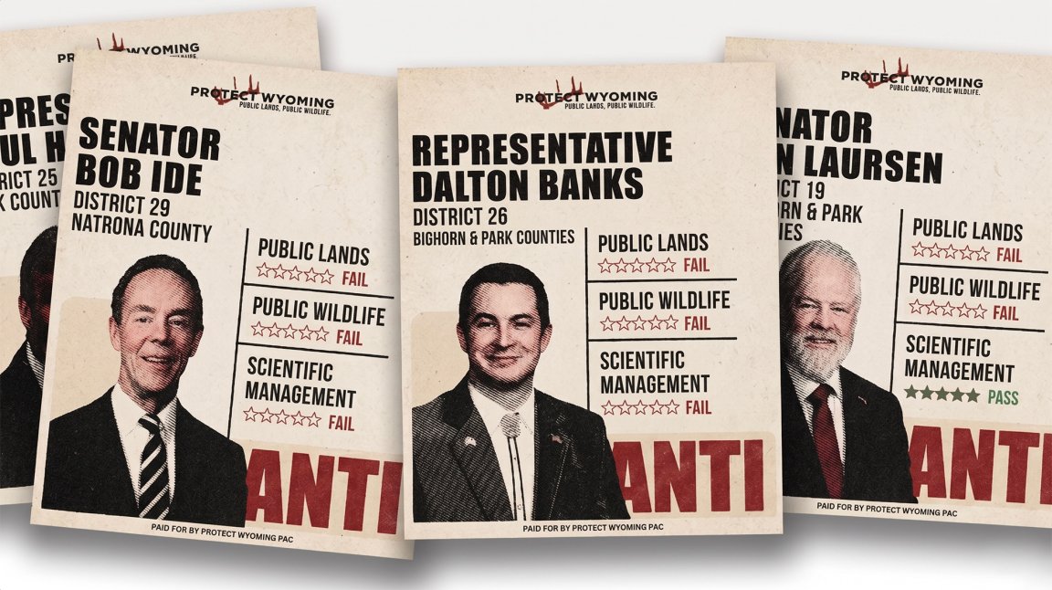Scorecards on public land politicians in Wyoming