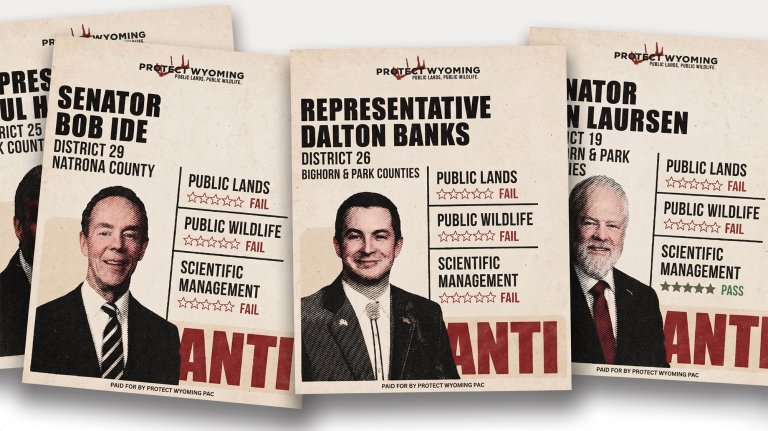 Scorecards on public land politicians in Wyoming