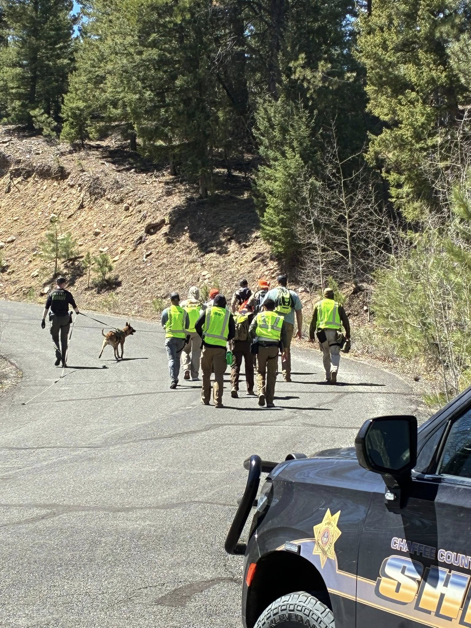 Chaffee County searchers looking for Kaden Sites