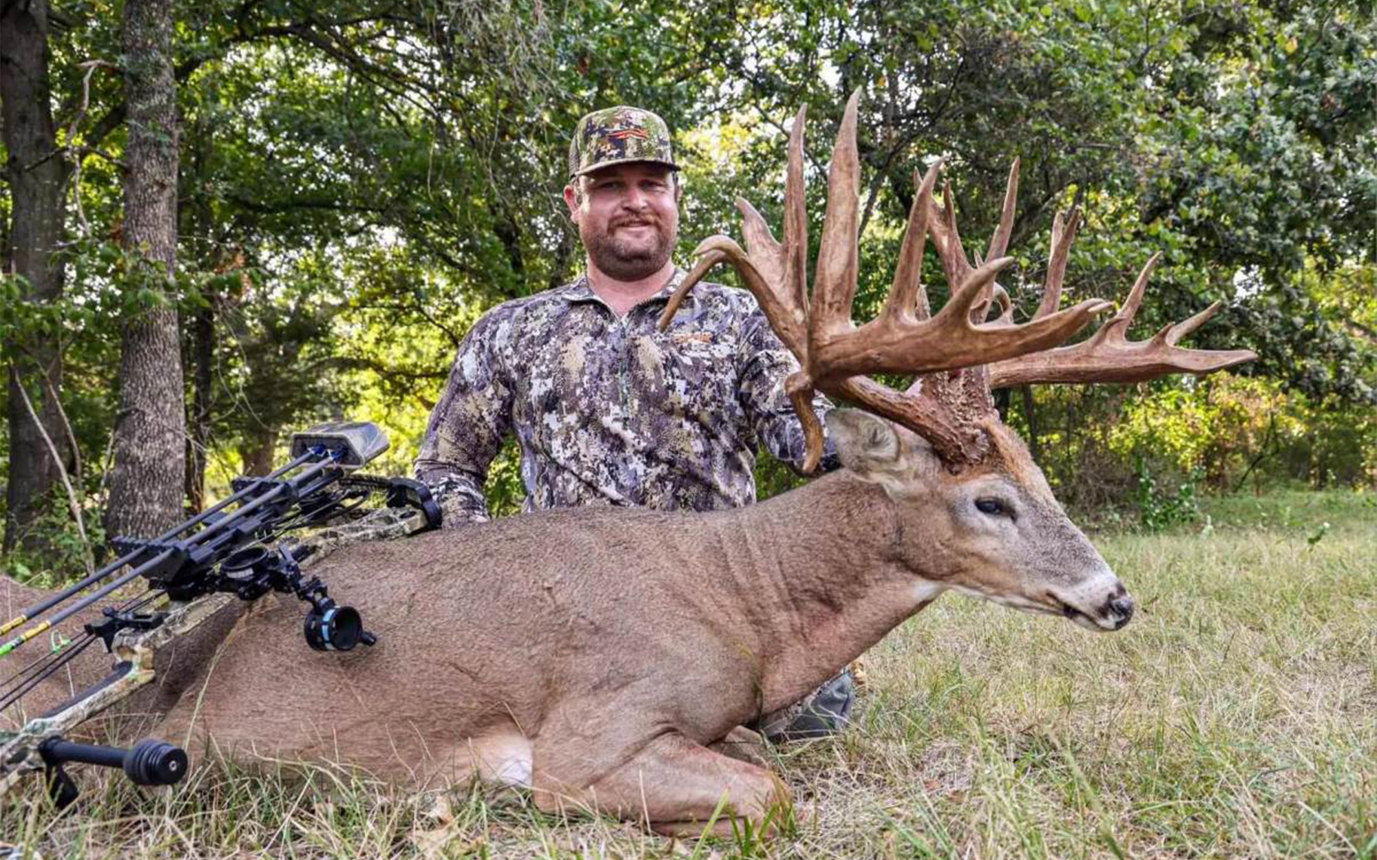 A giant Oklahoma buck.