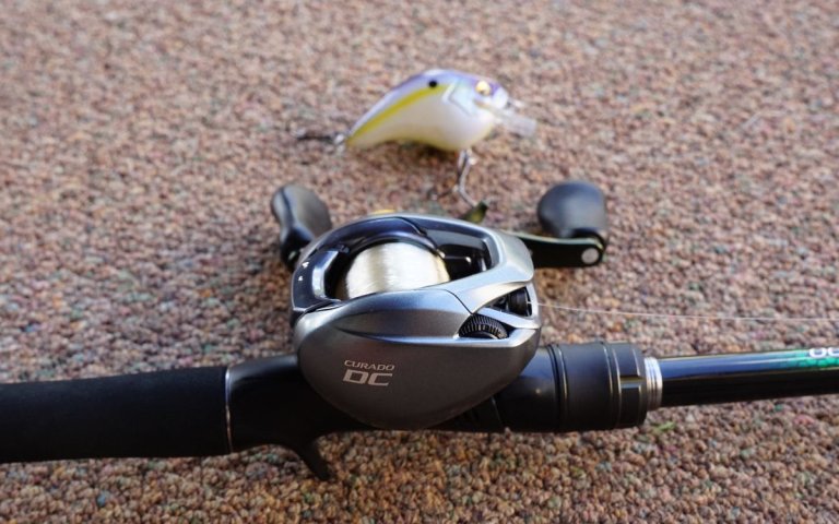 The Curado 200 DC is the best squarebill crankbait reel