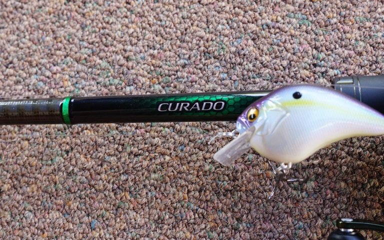 The shimano curado crankbait rod is a great option