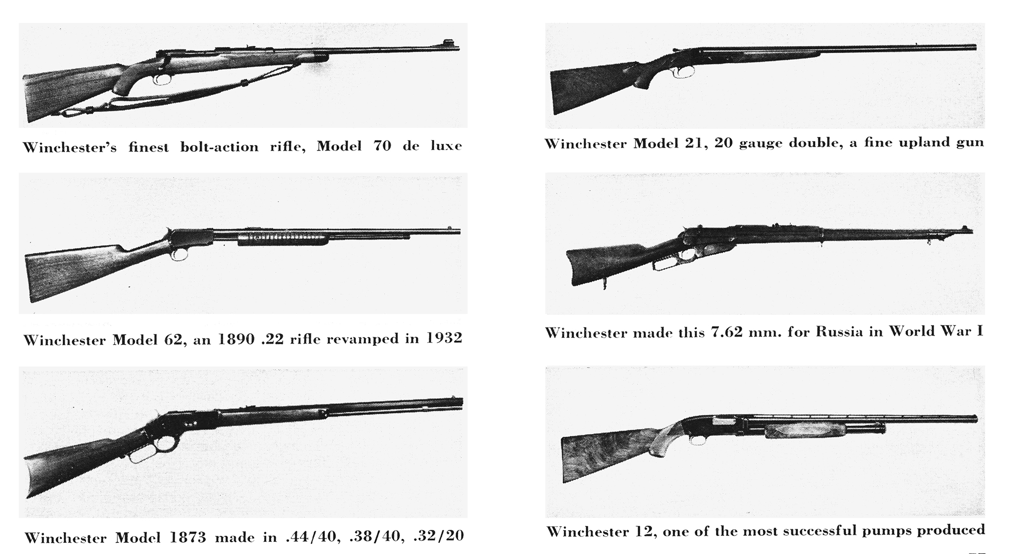 old bw photos of winchester