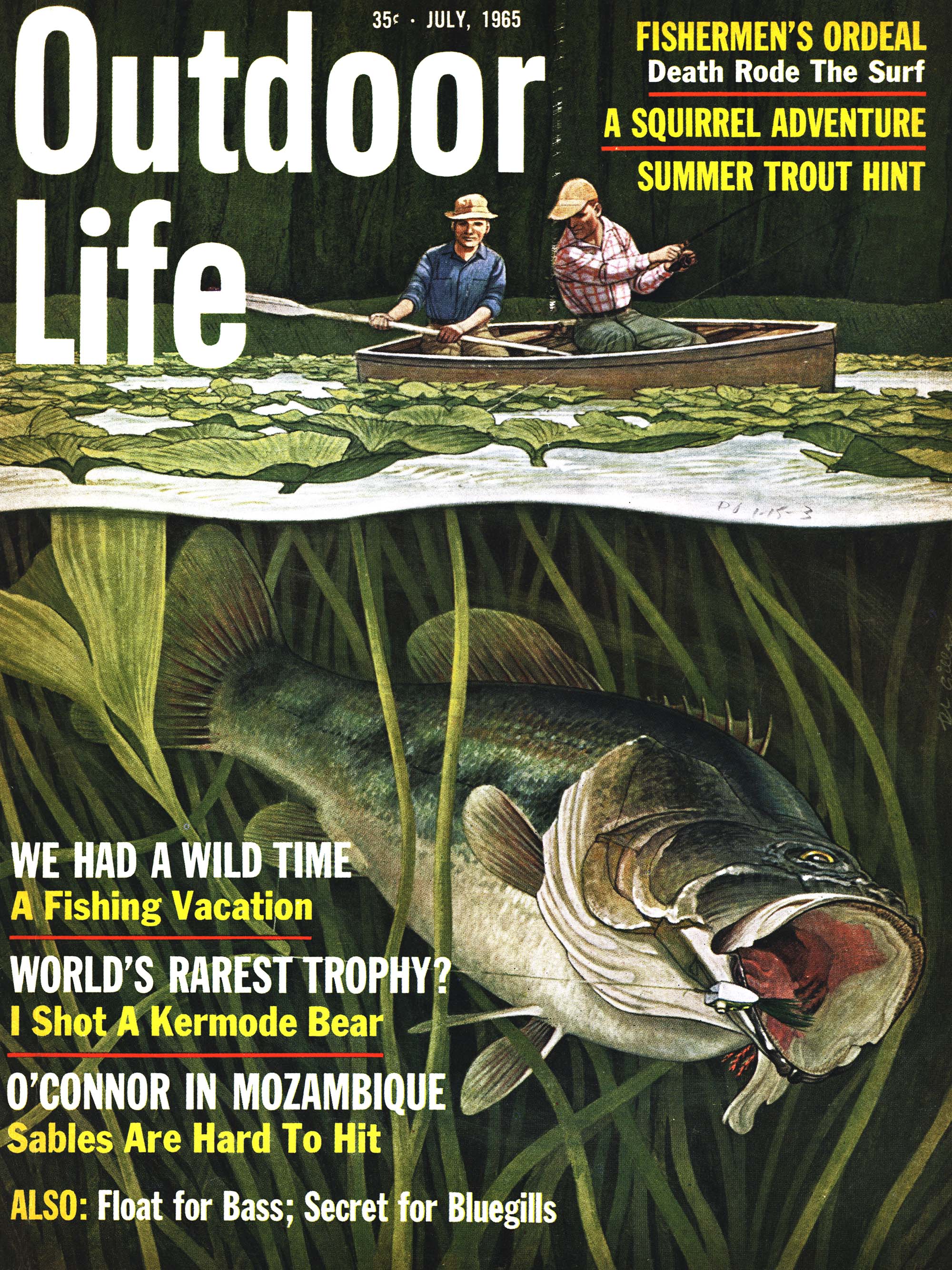 The July 1965 cover of OL