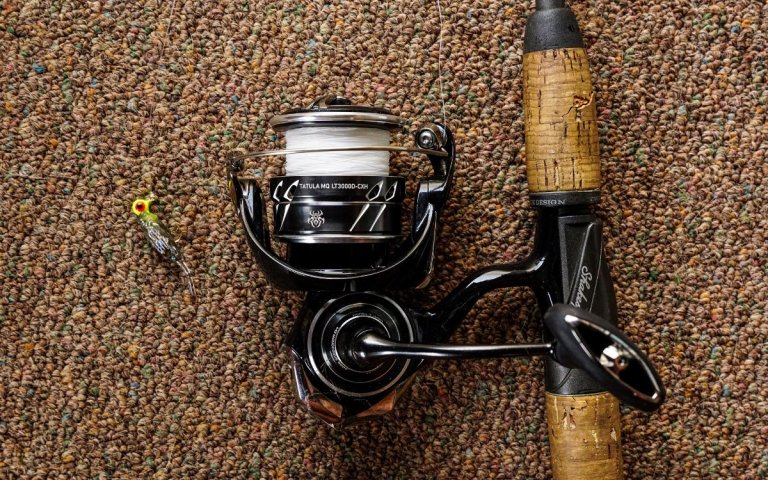 The best spinning reel for panfishing around a bridge.