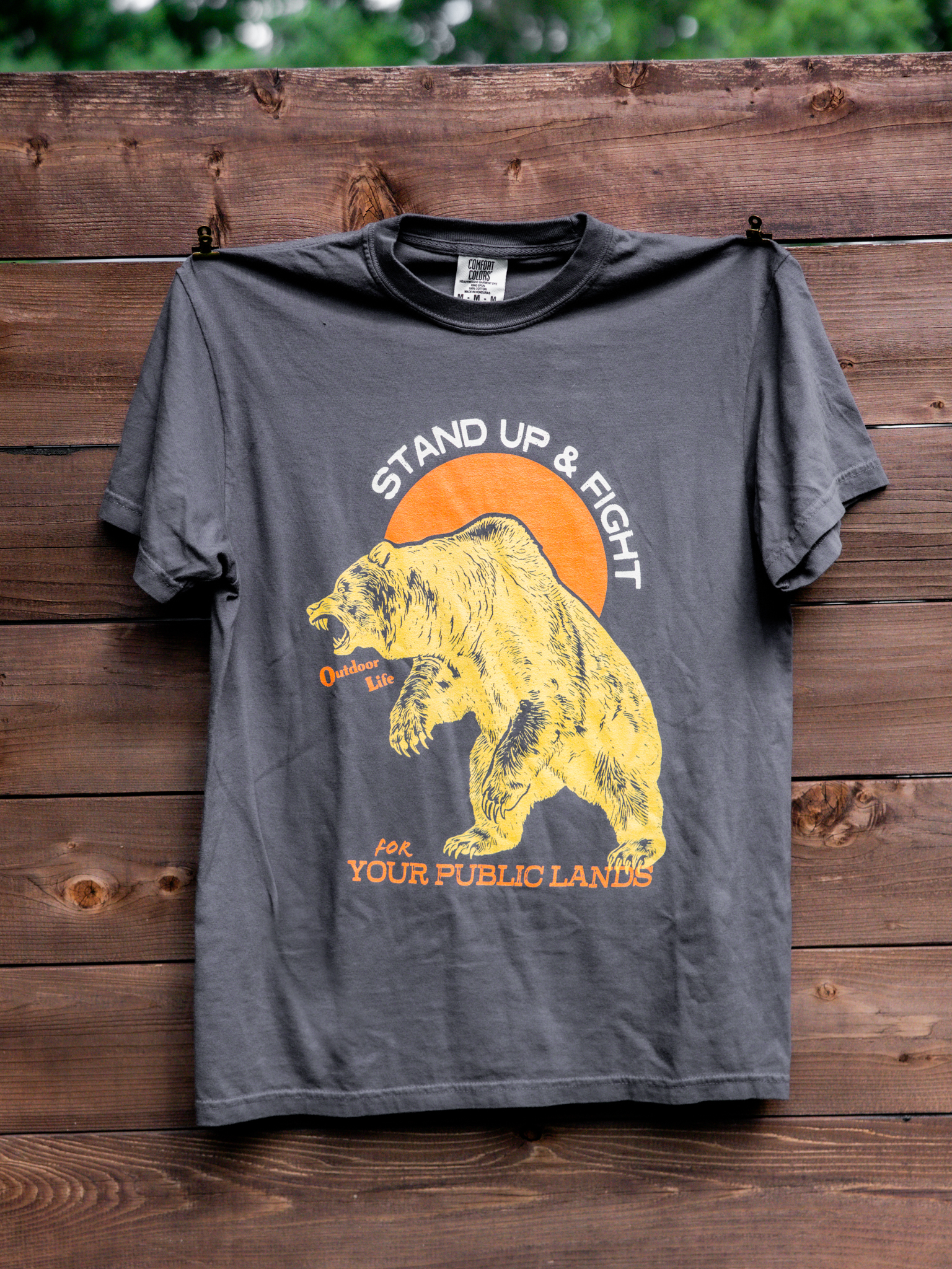 The outdoor life public lands grizzly t-shirt