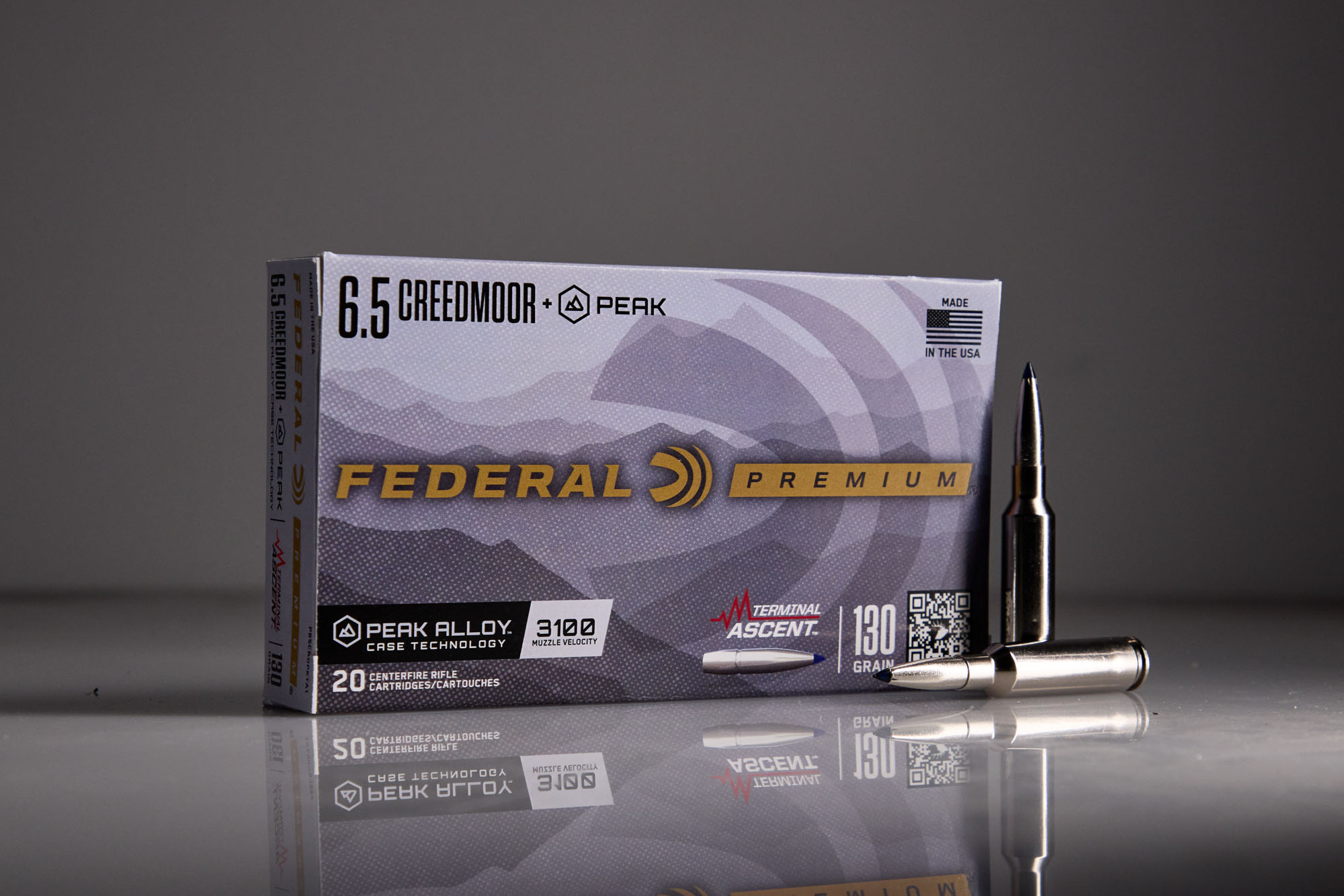 Federal Plus Peak 6.5 Creedmoor ammo