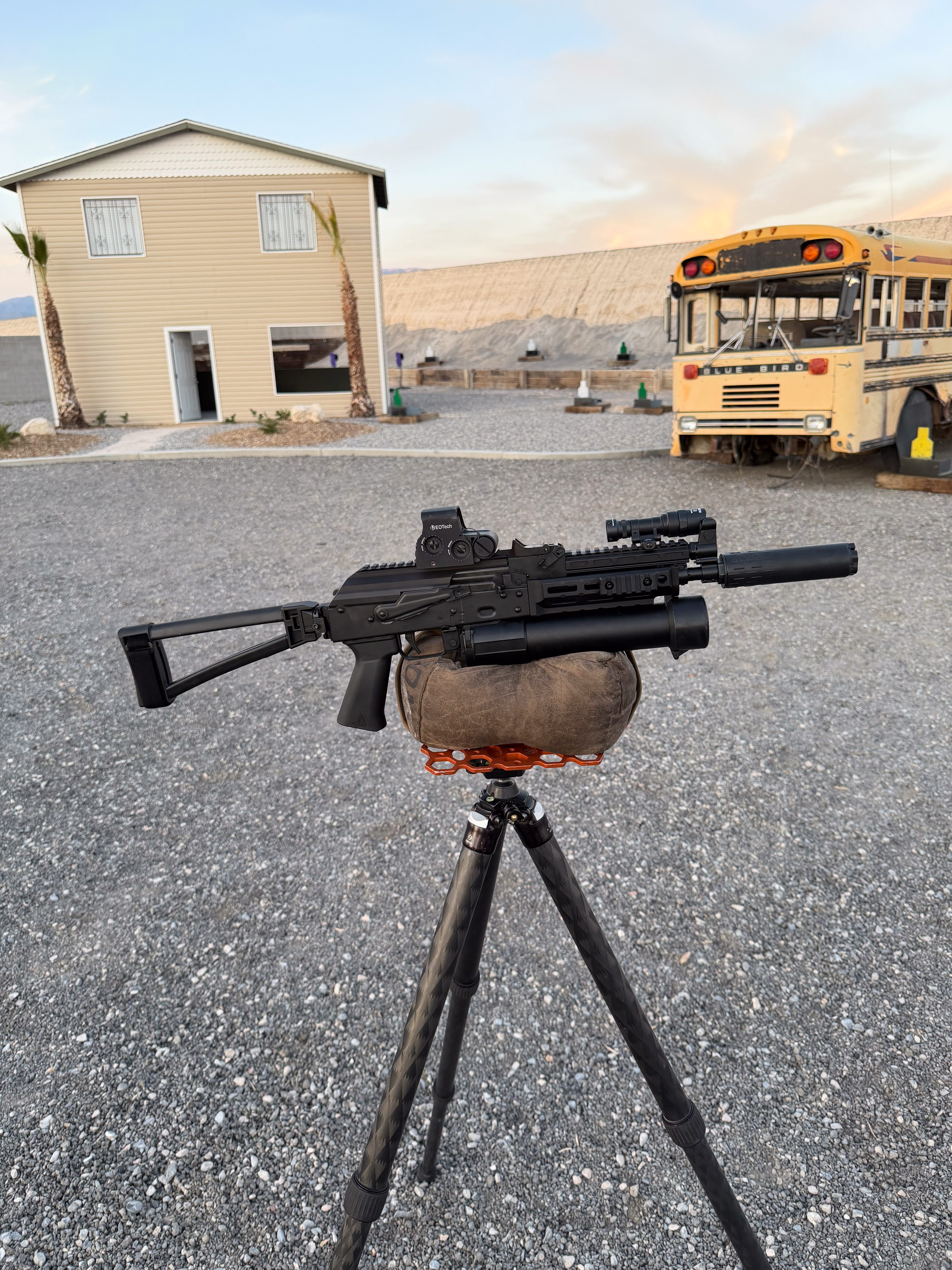 Nuketown range at the PCC test