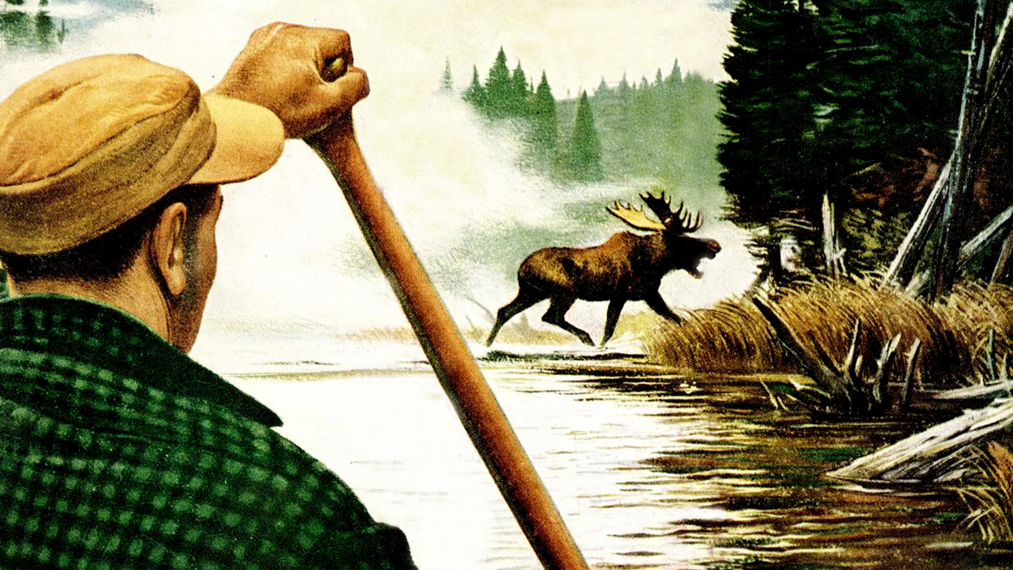 Fred Bear Didn’t Question His Bow on His First Moose Hunt. H