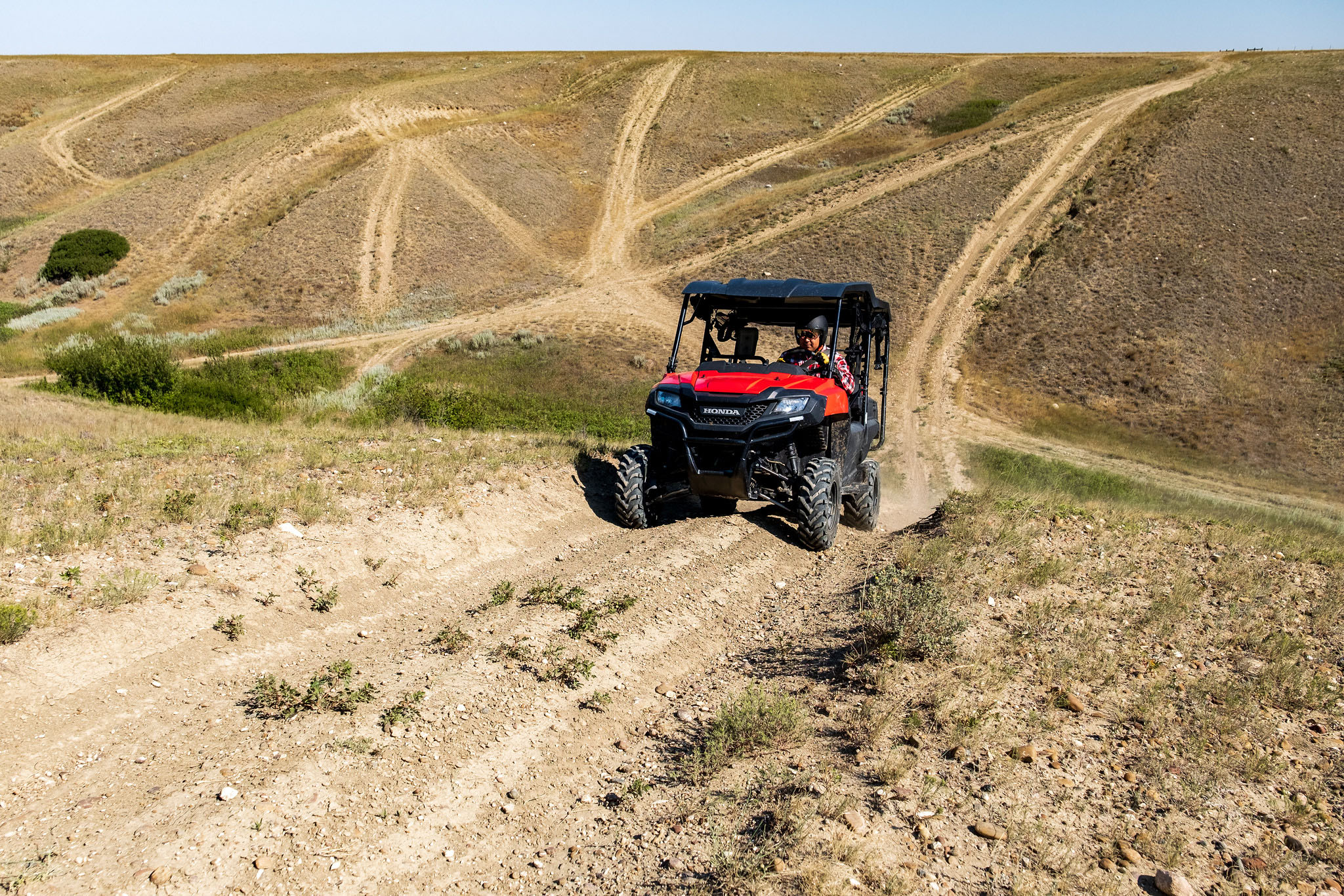 An off-roading area in Montana.