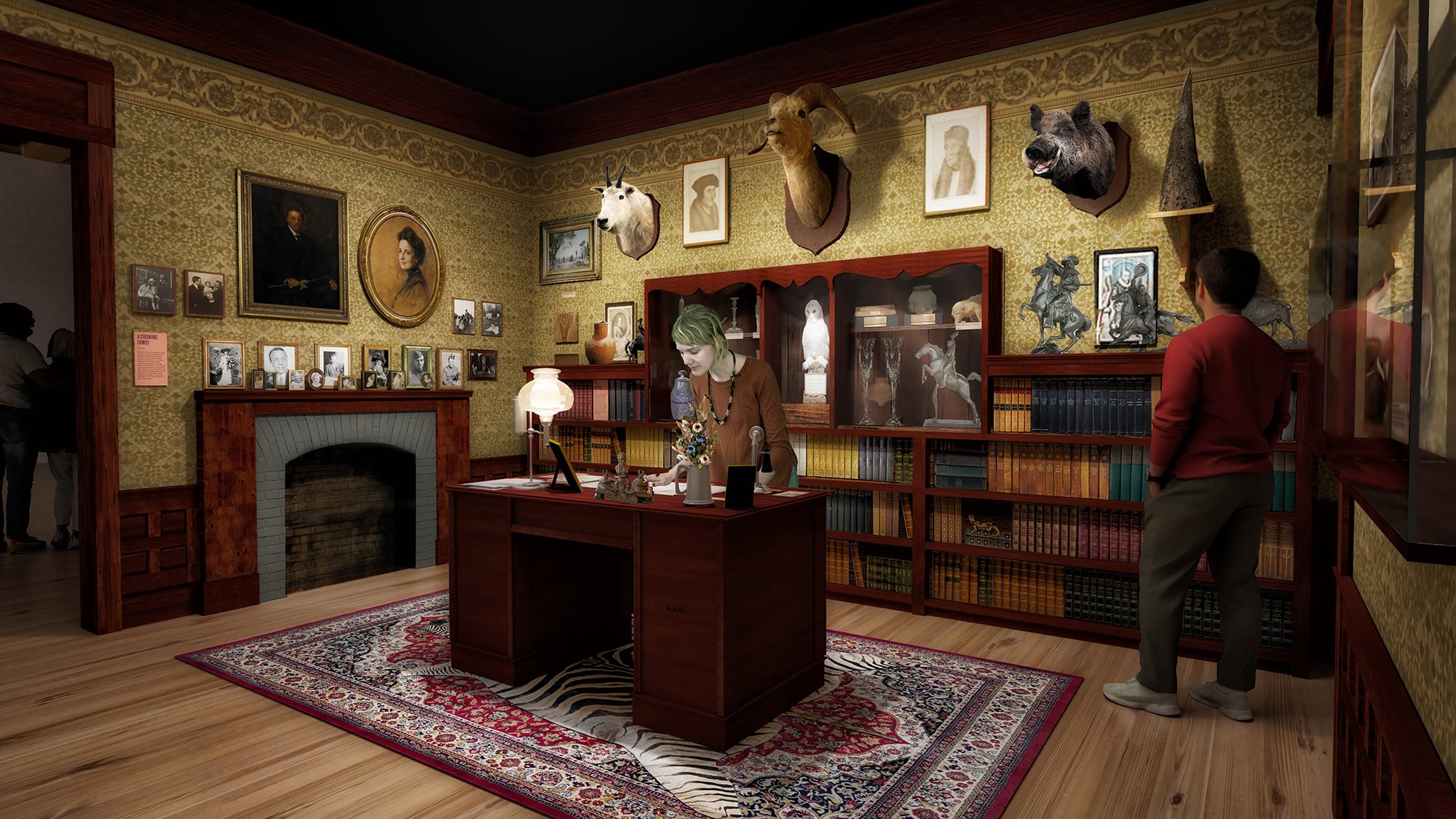 A rendering of Sagamore Hill