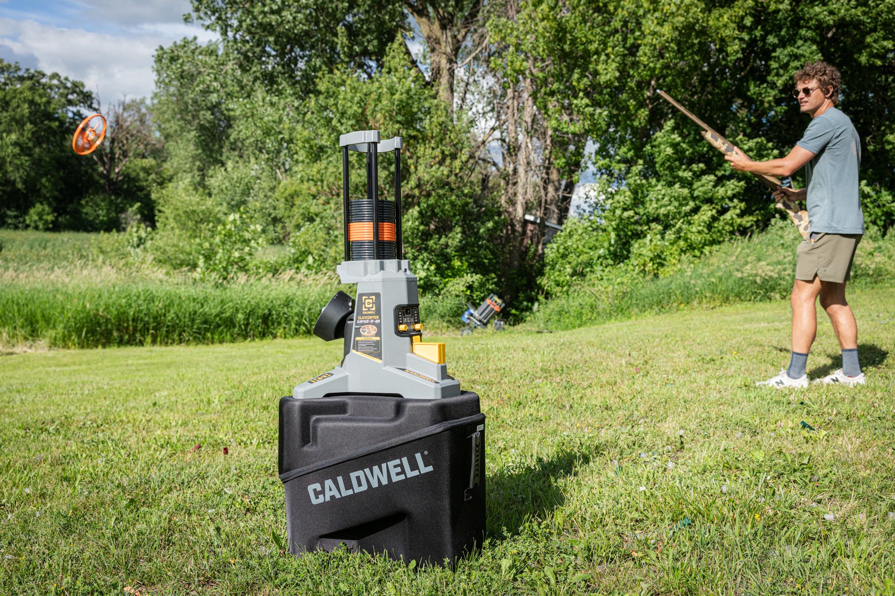 caldwell clay thrower