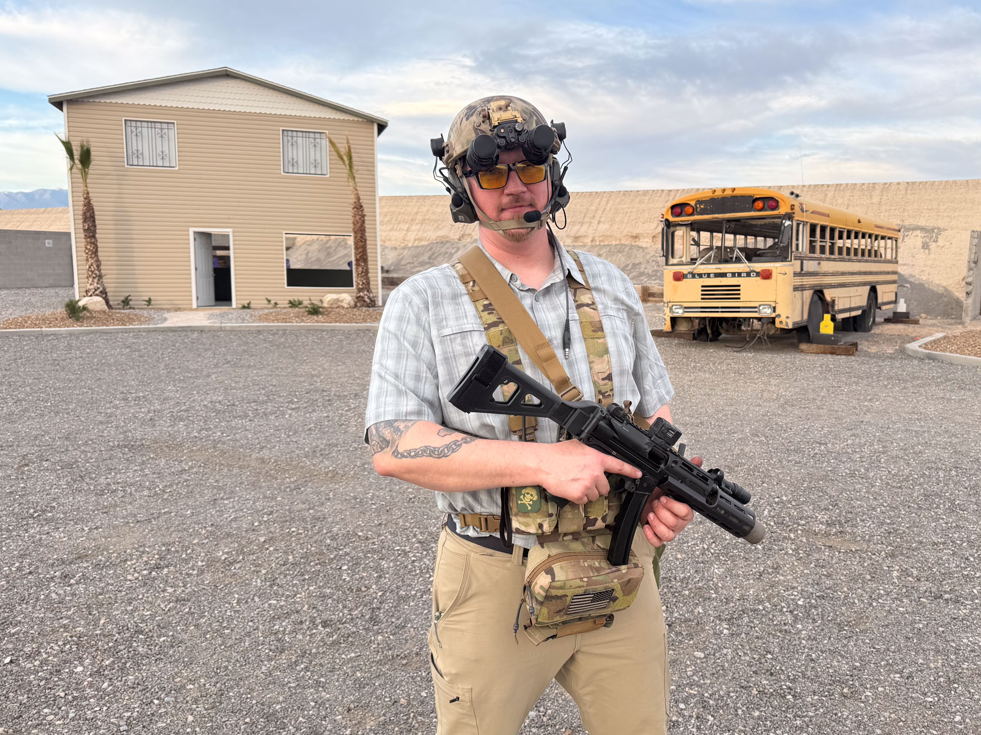 Senior Staff Writer Tyler Freel runs his Century Arms MP% clone at Staccato Vegas