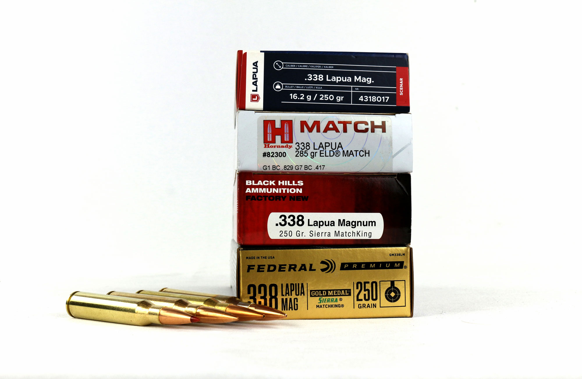 .338 Lapua mag. factory ammo