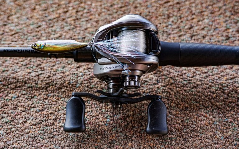 The Abu Garcia Zenon BFS reel is the author's favorite pick