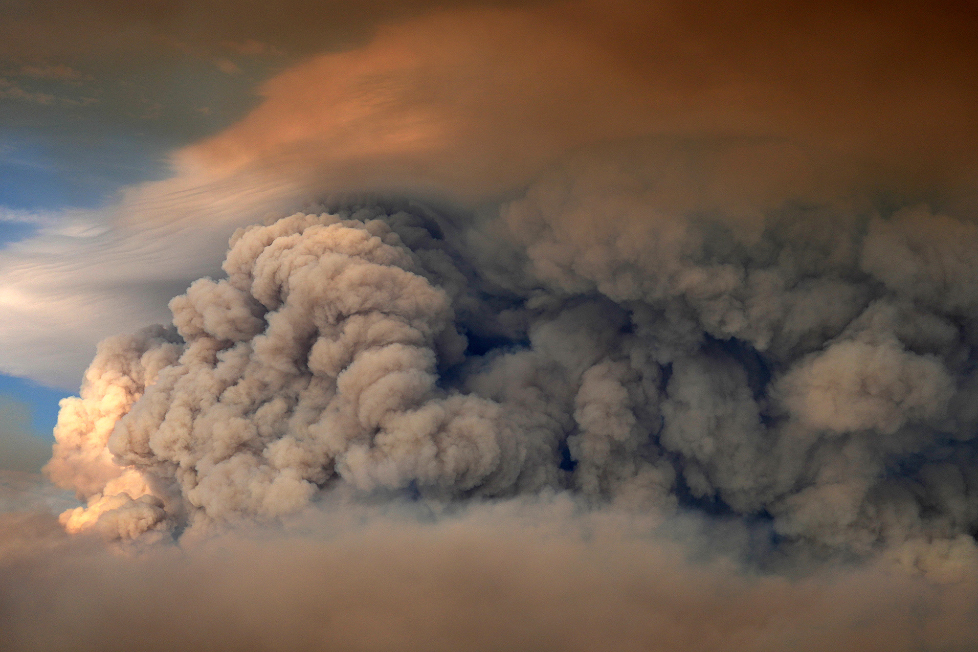 BWCA wildfire plume.
