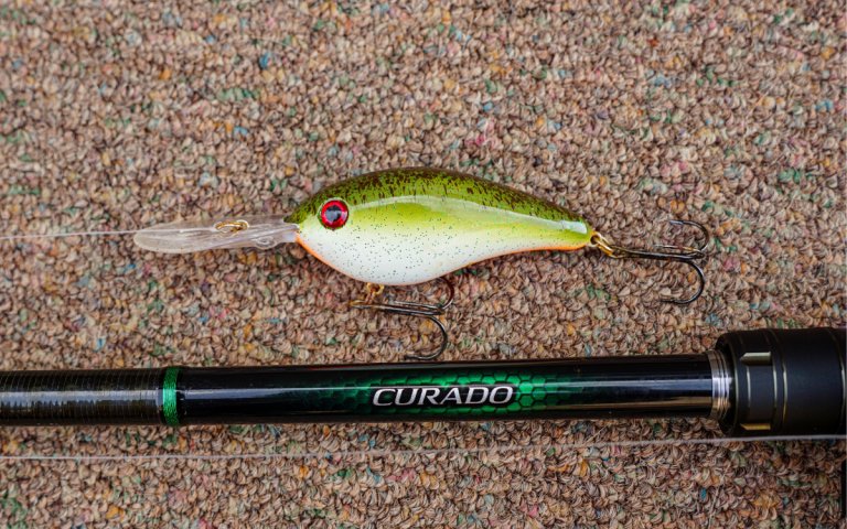 The Shimano Curado is the best deep diving crankbait rod