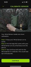 The app walks you step by step through set up.